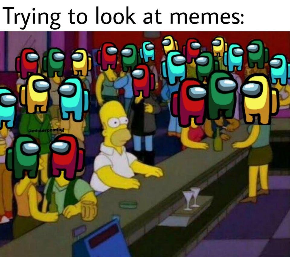 Homer Is Suspicious Homer Simpson In A Lesbian Bar Know Your Meme