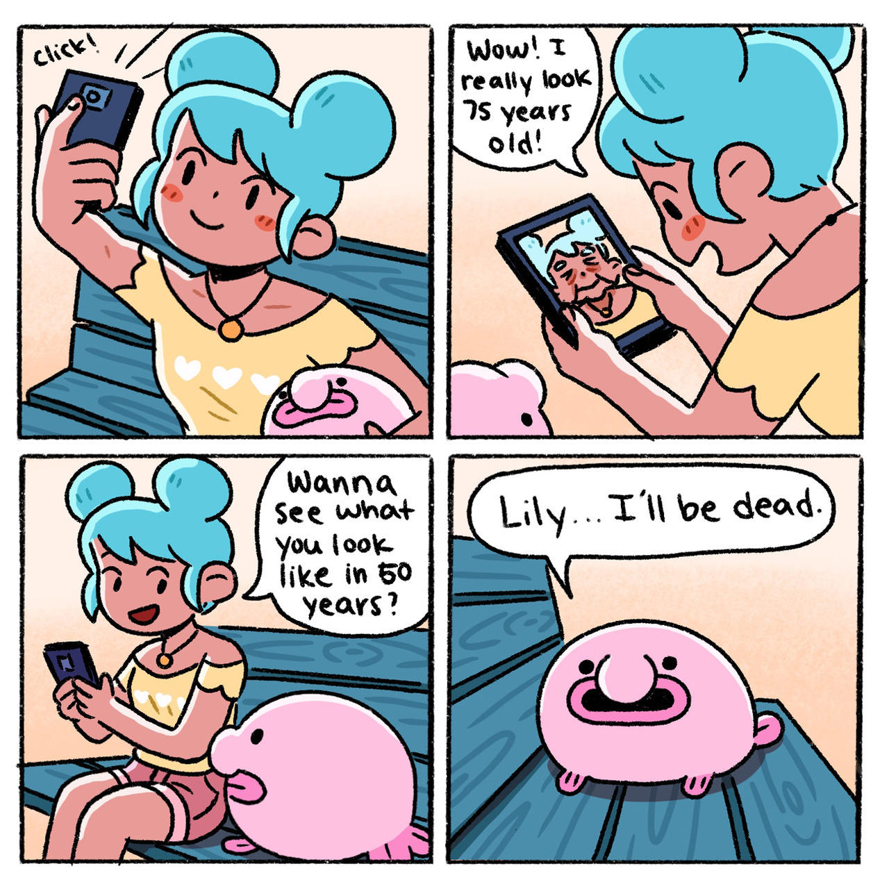 Wanna see what you look like in 50 years? | Webcomics | Know Your Meme