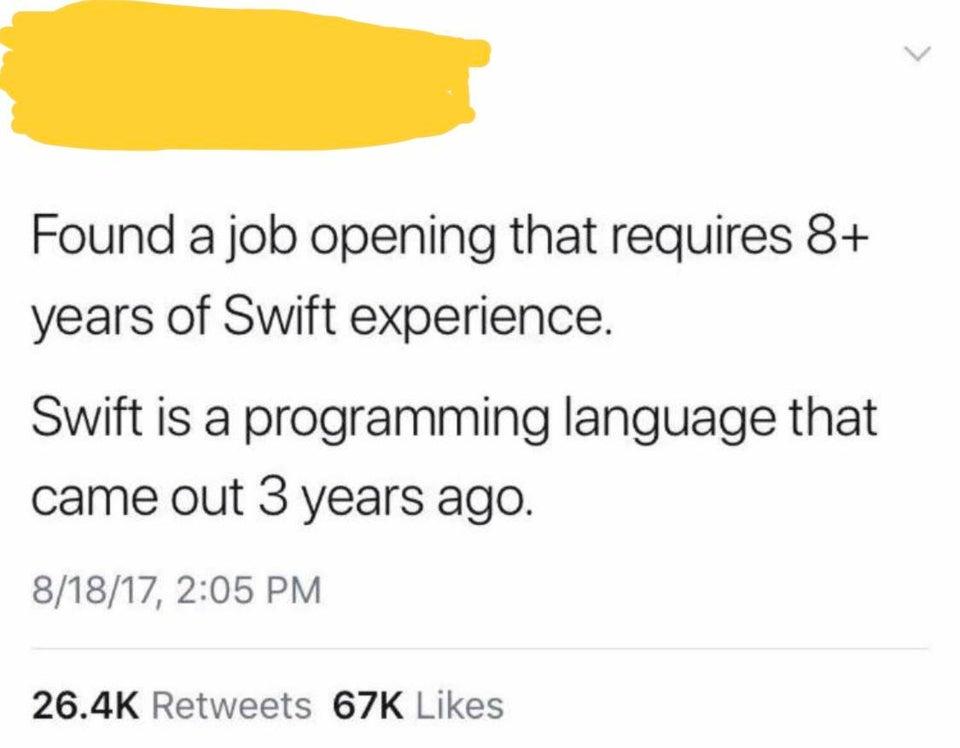 swift programming | Know Your Meme