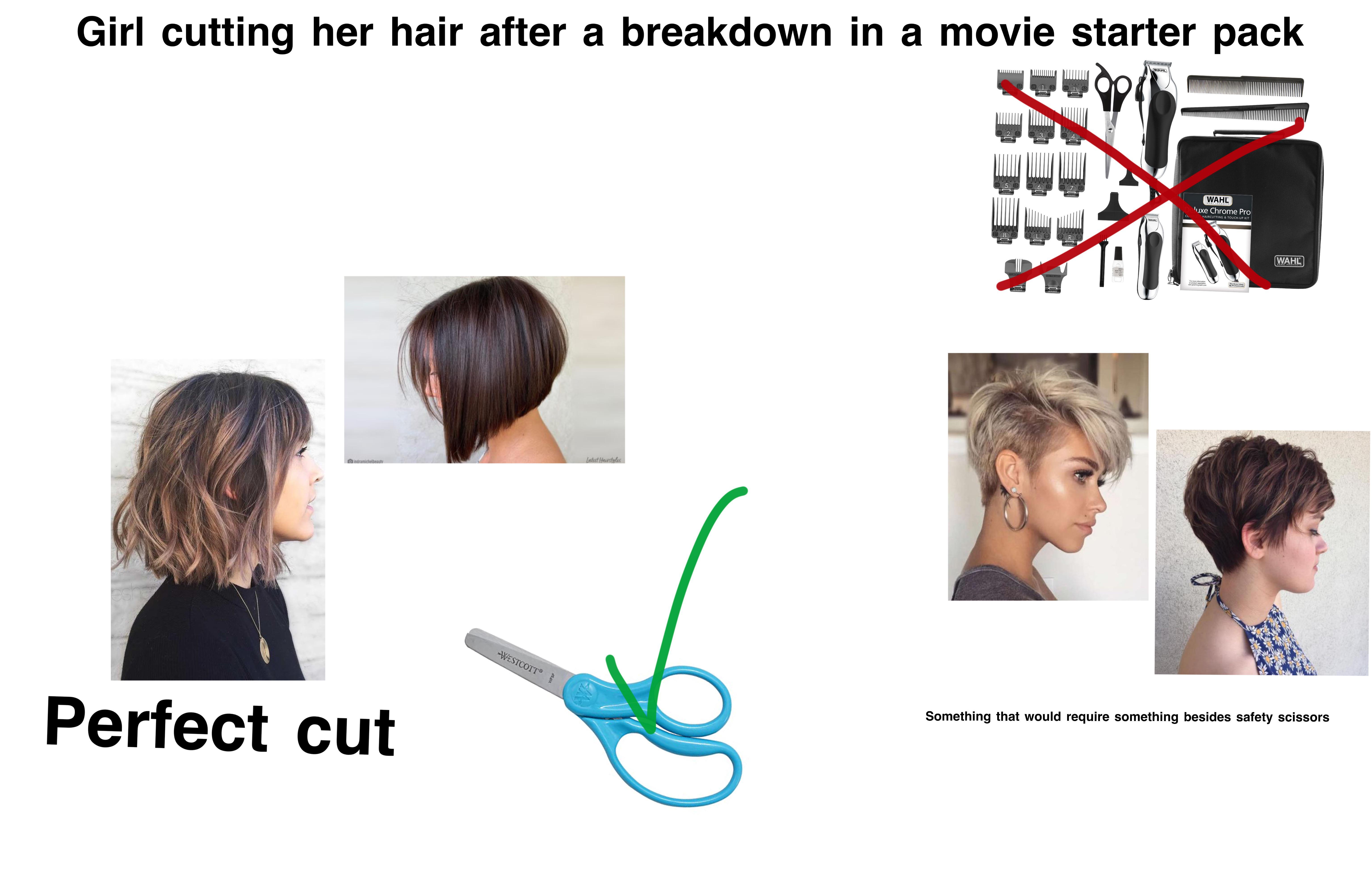 Movie Haircut Starter Pack R Starterpacks Starter Packs Know Your Meme