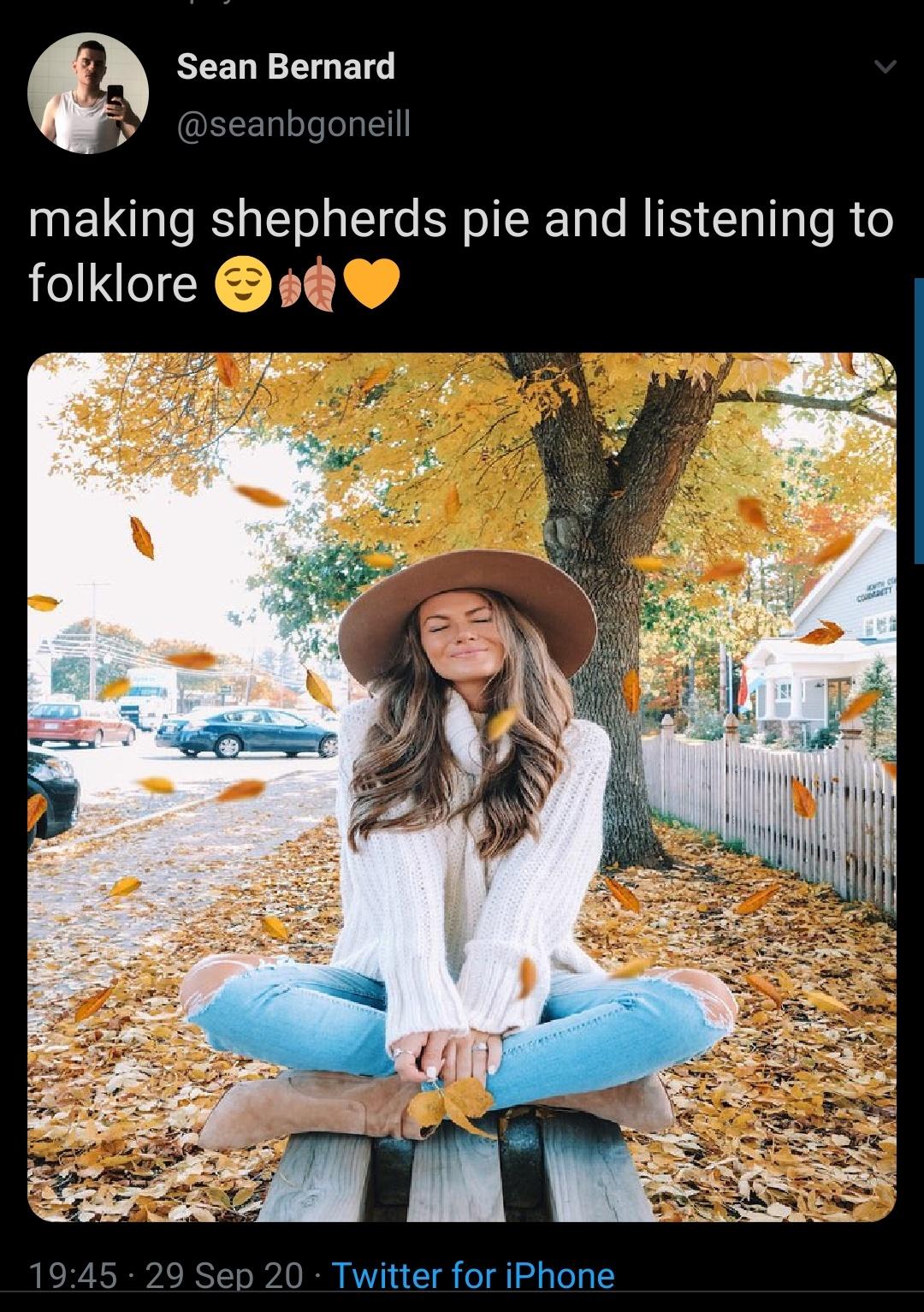 Shepherd's Pie and Folklore Christian Girl Autumn Know Your Meme