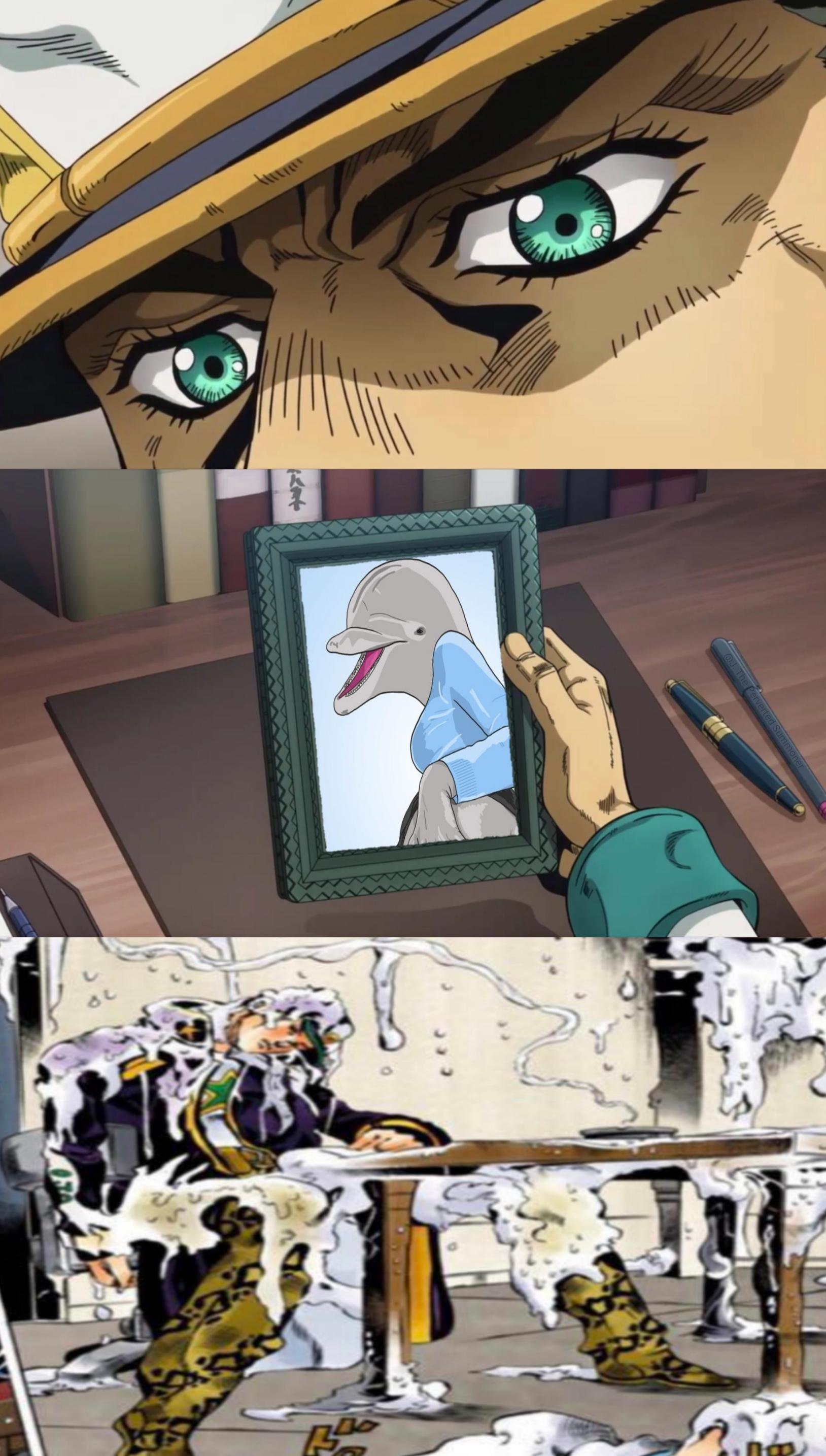 Jotaro Busts A Nut JoJo s Bizarre Adventure Know Your Meme