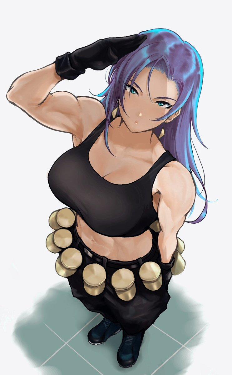 Hair Down Leona | The King of Fighters | Know Your Meme
