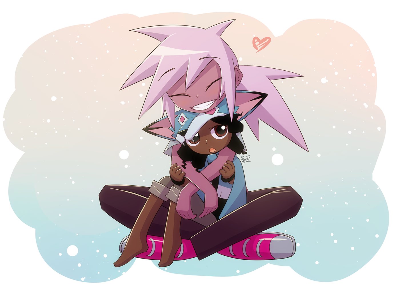 Kipo and her smol angry waifu Kipo and the Age of Wonderbeasts Know