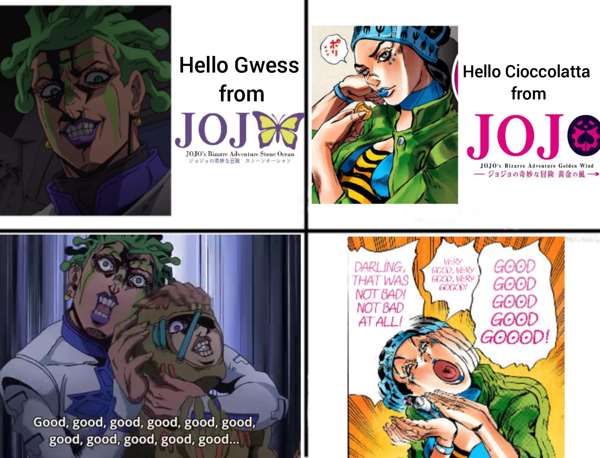 Yoshi R Shitpostcrusaders Jojo S Bizarre Adventure Know Your Meme