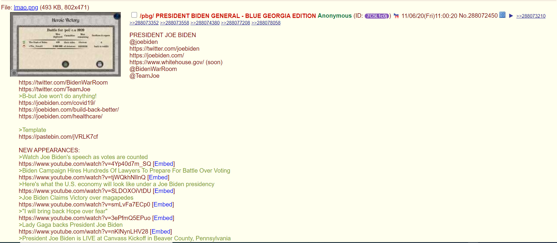 The thread | Battle of 4chan | Know Your Meme