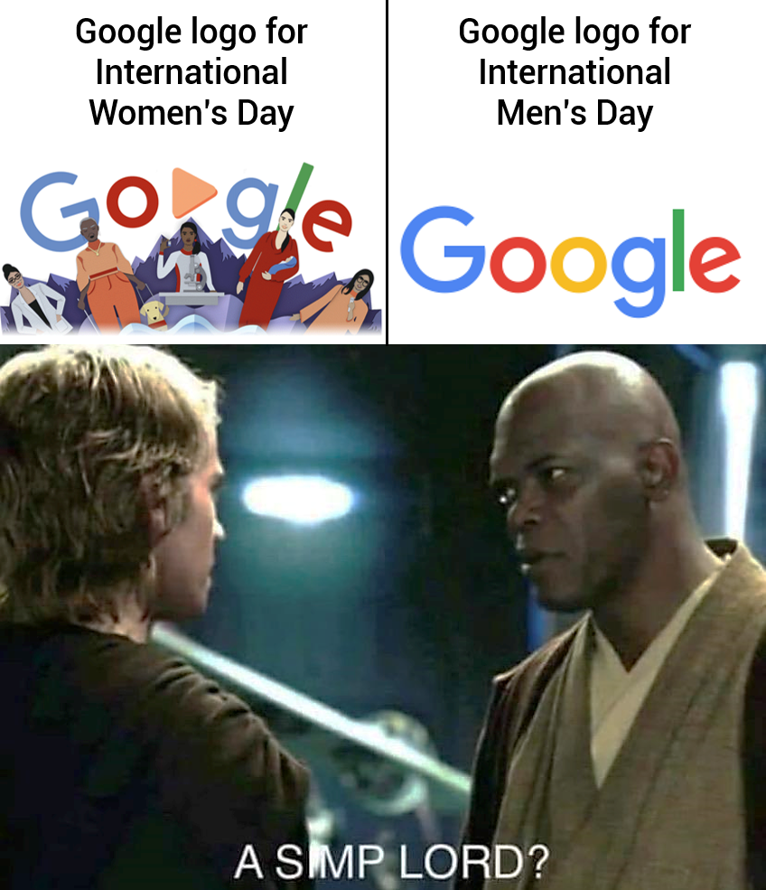 I've just learned a terrible truth - I think Chancellor Google is a Simp  Lord | /r/PrequelMemes | Prequel Memes | Know Your Meme