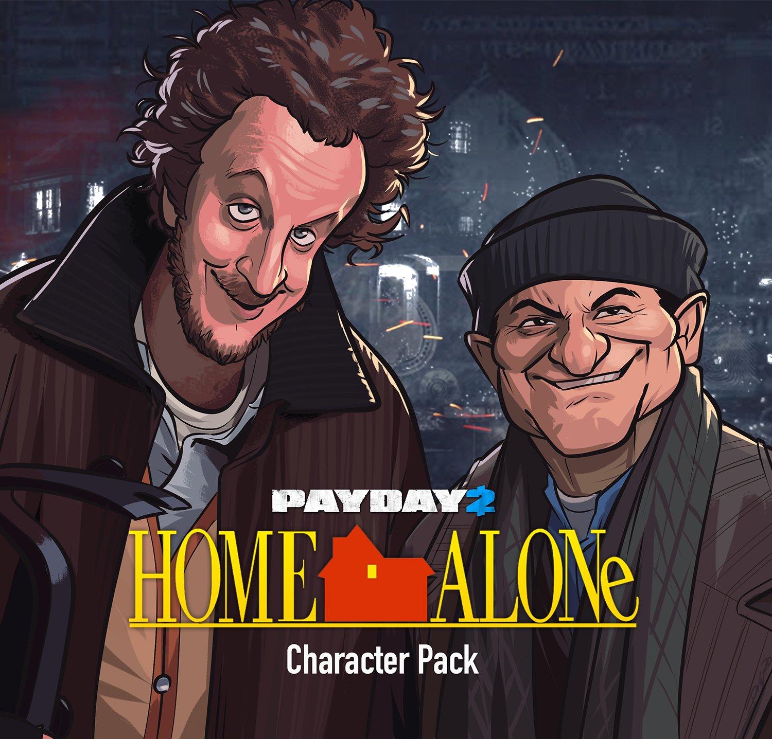 Home Alone x PAYDAY 2 Character Pack Art by AngusBurgers Crossover Know Your Meme