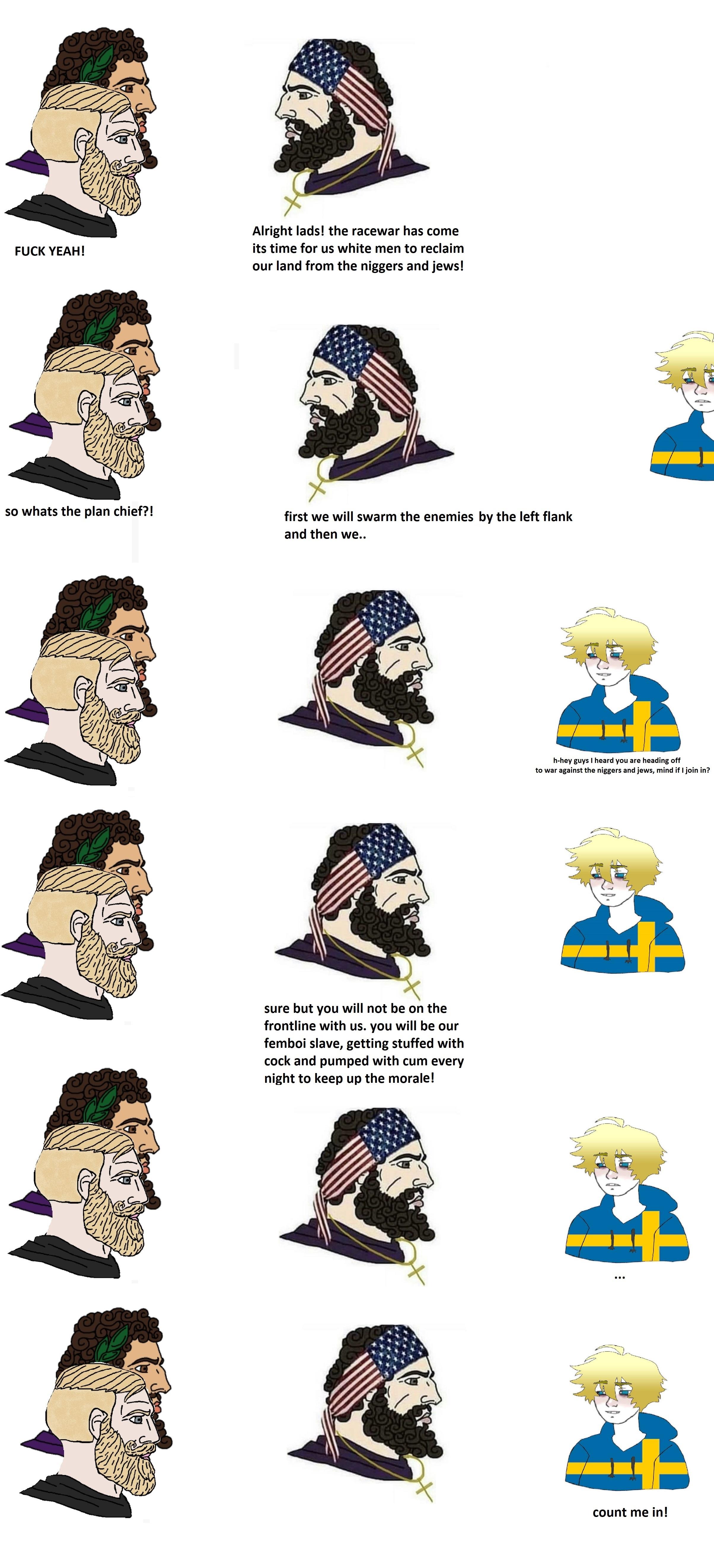 Wojak Comics race War Wojak Comics Know Your Meme