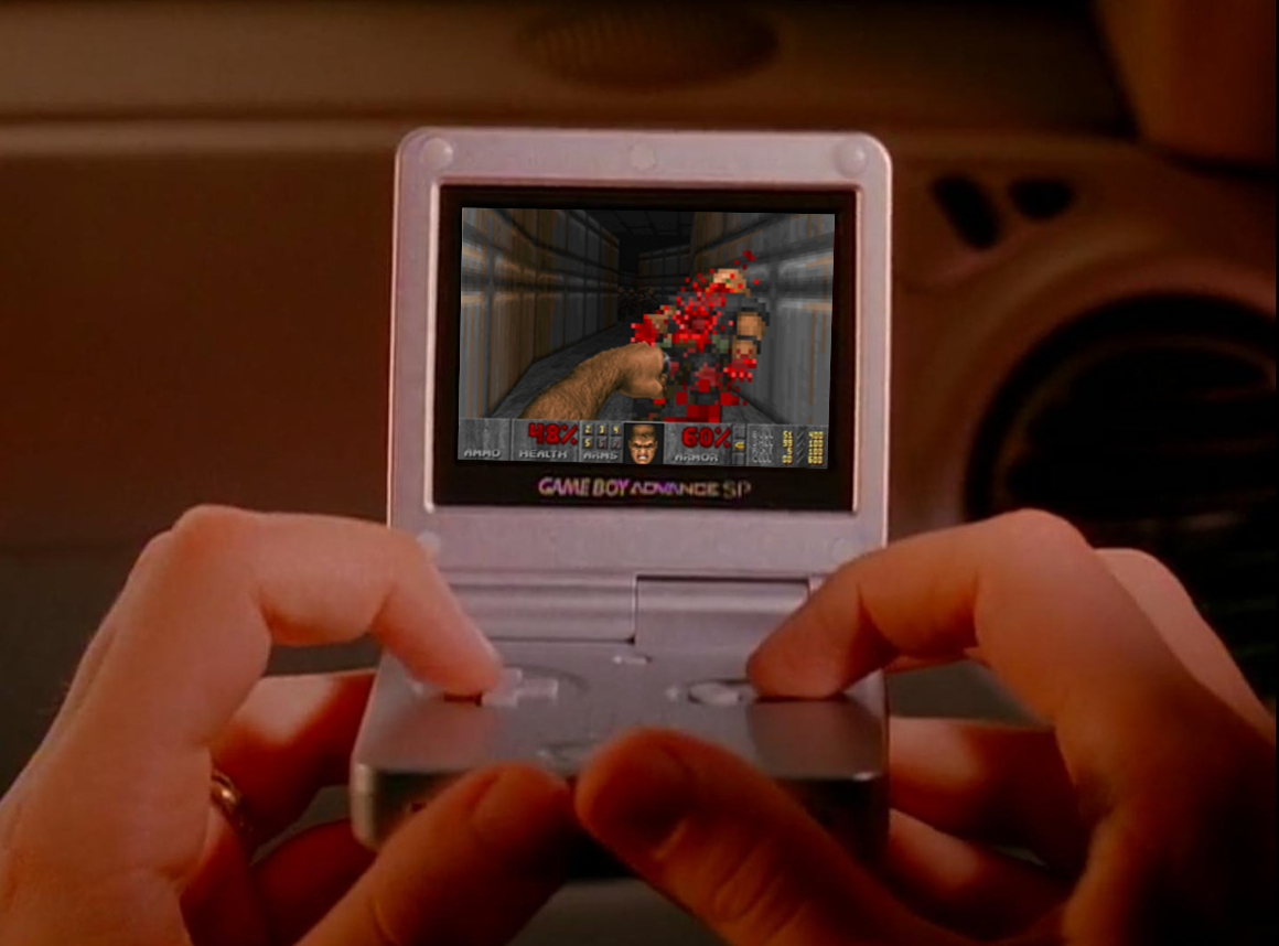 Tim Avery Plays Doom (GBA) | Maskposting | Know Your Meme
