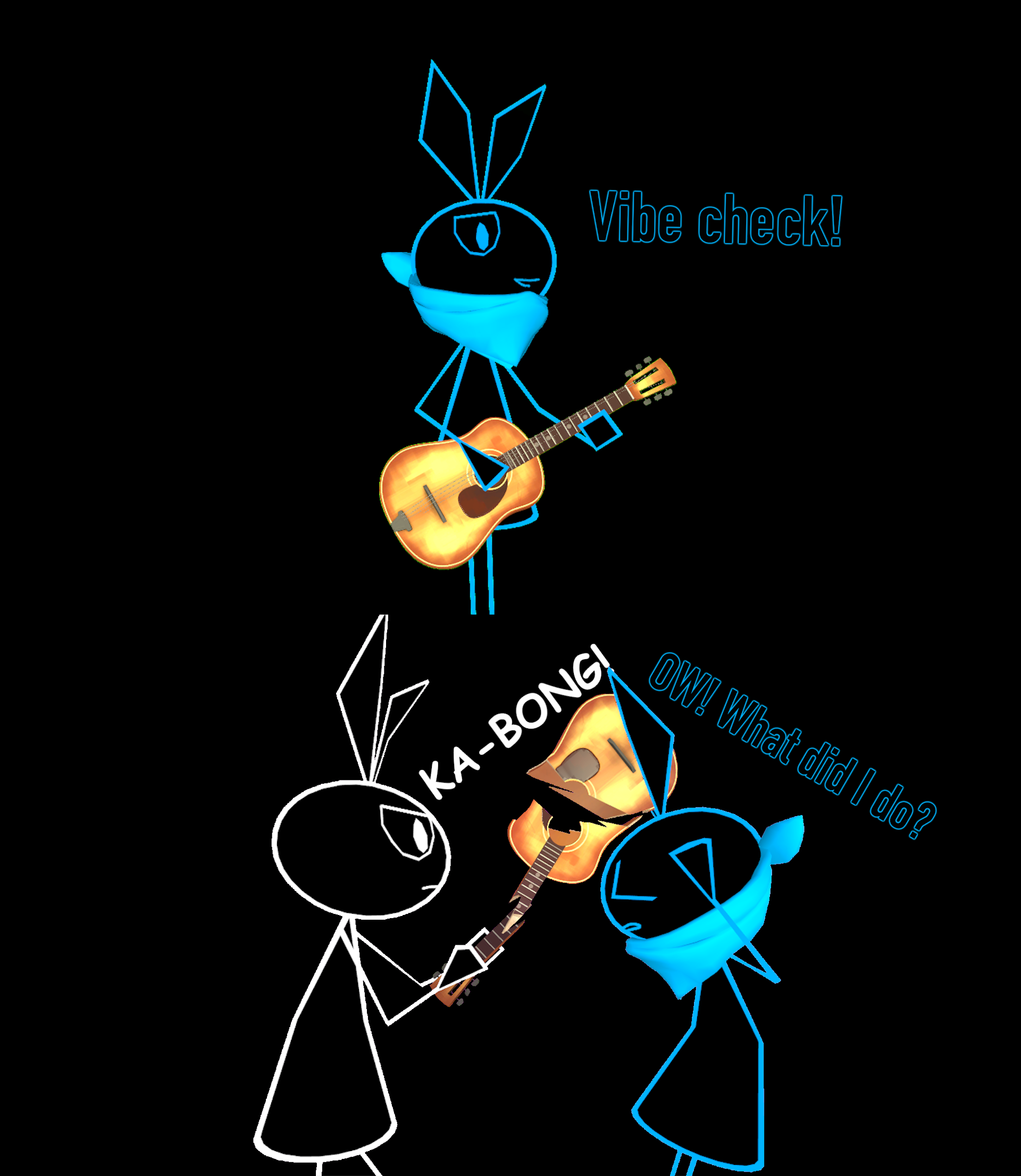 Vibe check failed. | Vib-Ribbon | Know Your Meme