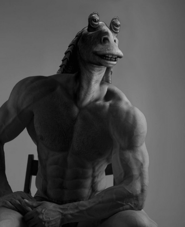 jar jar gigachad GigaChad Know Your Meme