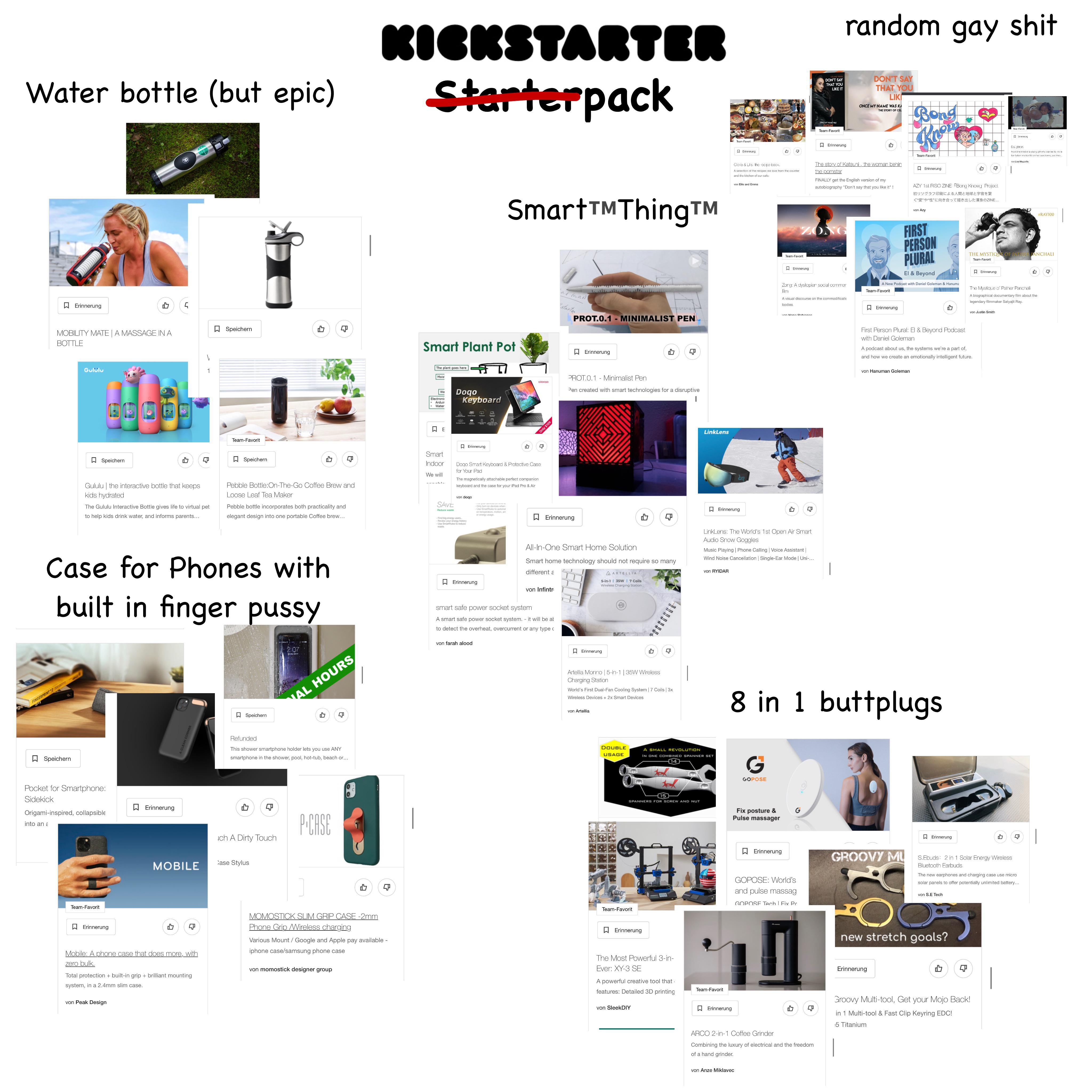 Kickstarter Starterpack /r/starterpacks Starter Packs Know Your Meme