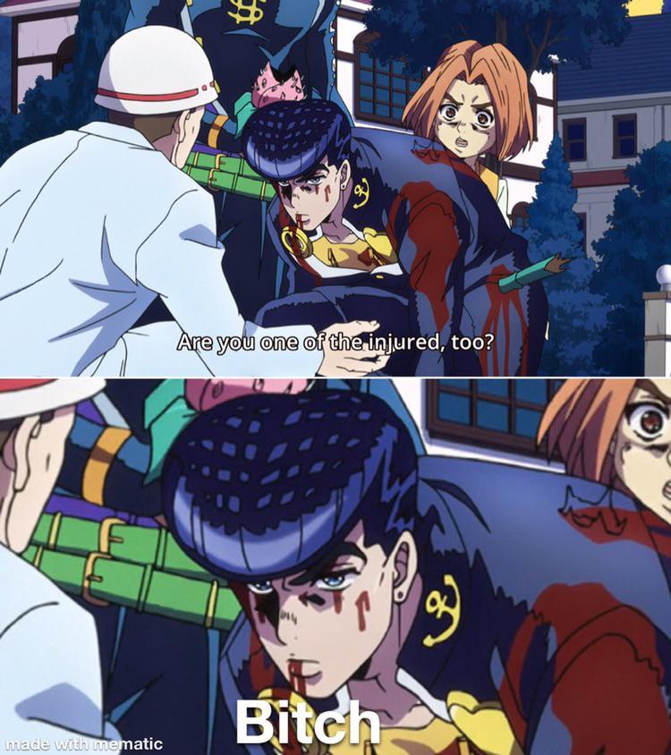 You Re An Observant One Aren T You R Shitpostcrusaders Jojo S Bizarre Adventure Know Your Meme