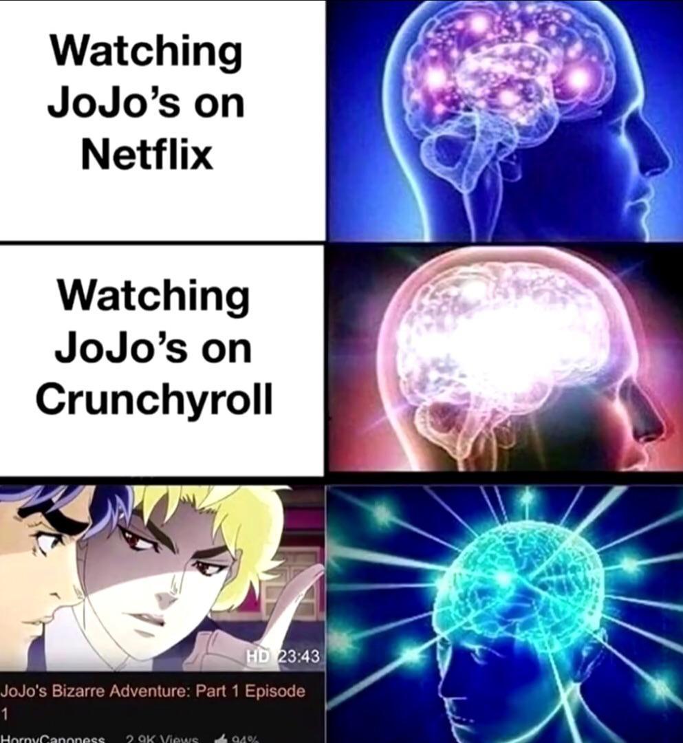 crunchyroll jojo bizarre adventure