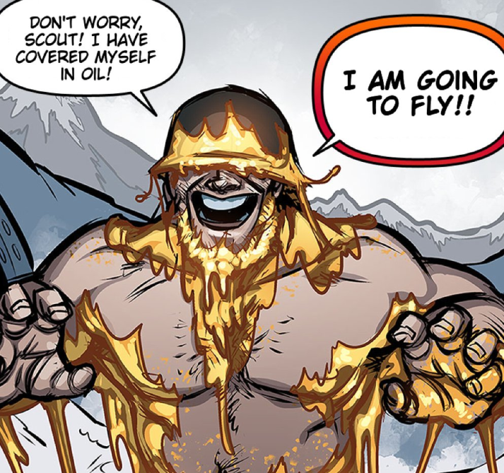 Soldier covers himself in oil Cover Yourself in Oil Know Your Meme