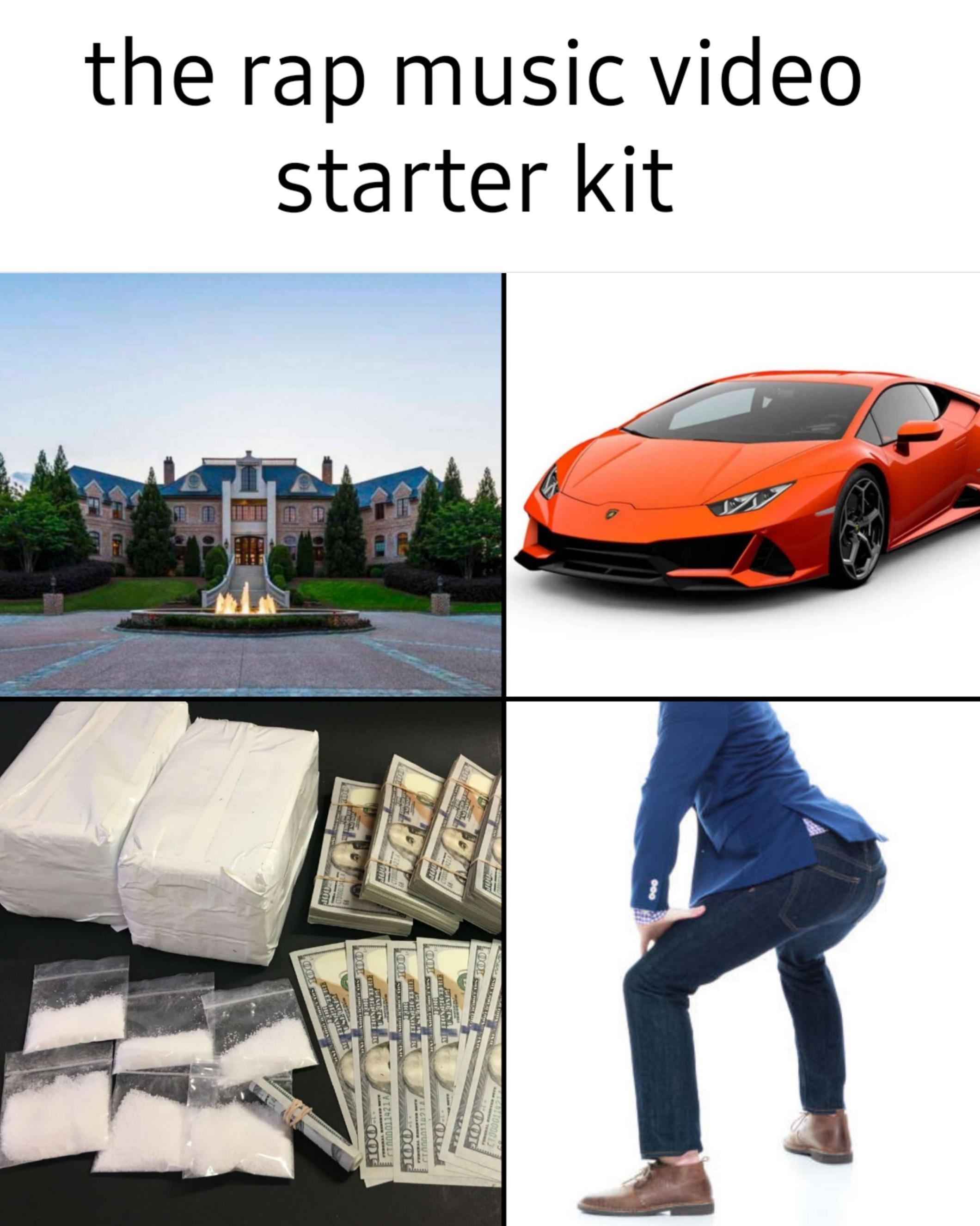 the rap music video starter pack /r/starterpacks Starter Packs Know Your Meme