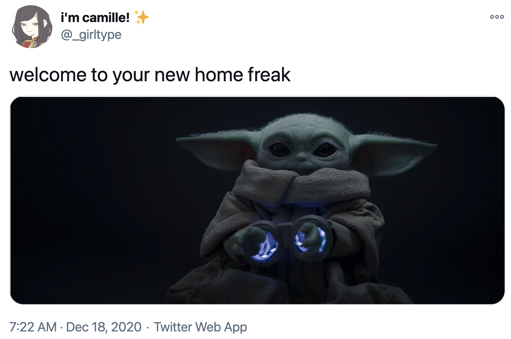 Baby Yoda Yoda In Shackles To Your New Home, Freak" Know