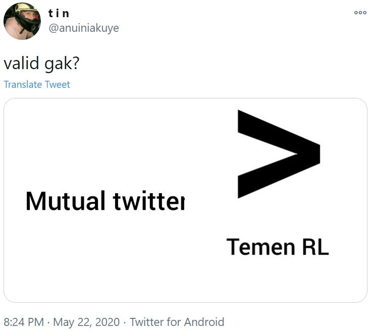 valid gak? Greaterthan Sign Tweets Know Your Meme