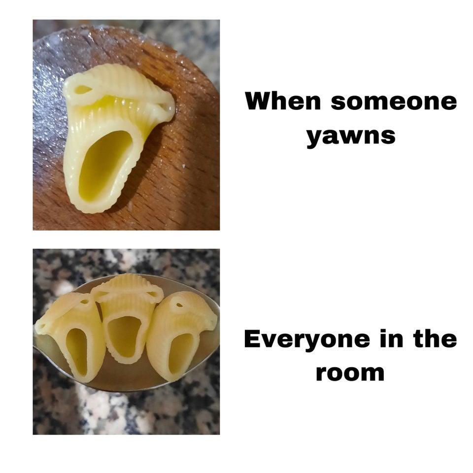*yawns* Singing / Screaming Pasta Know Your Meme
