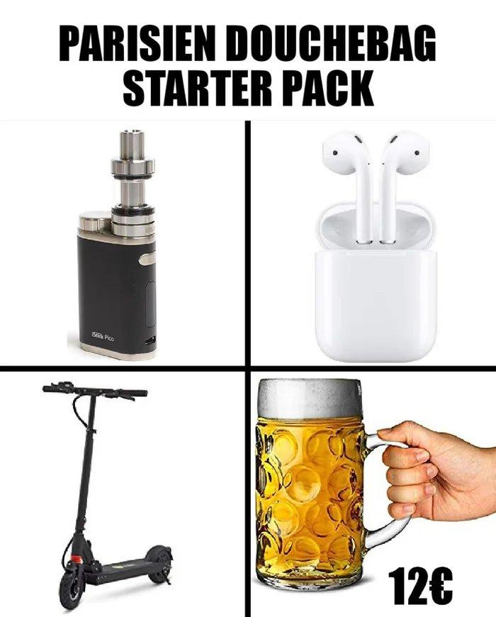 Parisian douchebag starter pack /r/starterpacks Starter Packs
