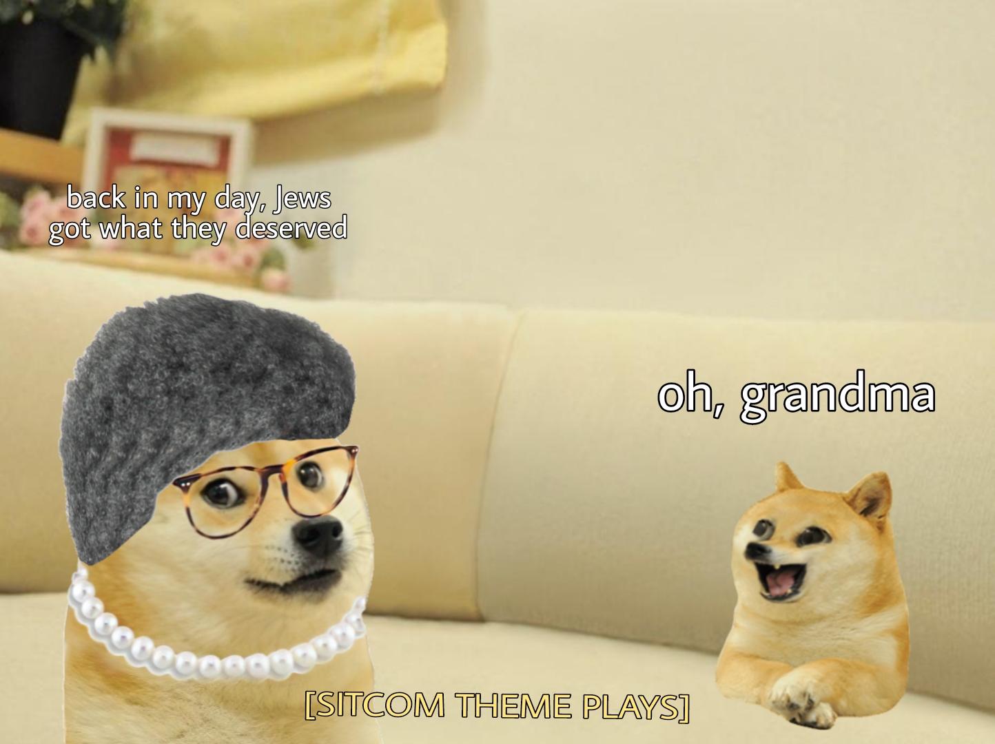 le offensive grandma character has arrived | /r/dogelore | Ironic Doge ...