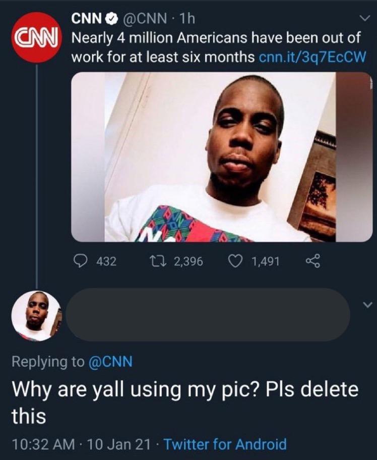 Original Post Face Of Unemployment Know Your Meme