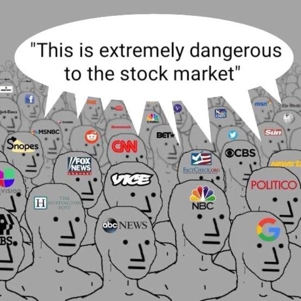 This Is Extremely Dangerous To Our Stock Market Wallstreetbets Gamestop Short Squeeze Know Your Meme