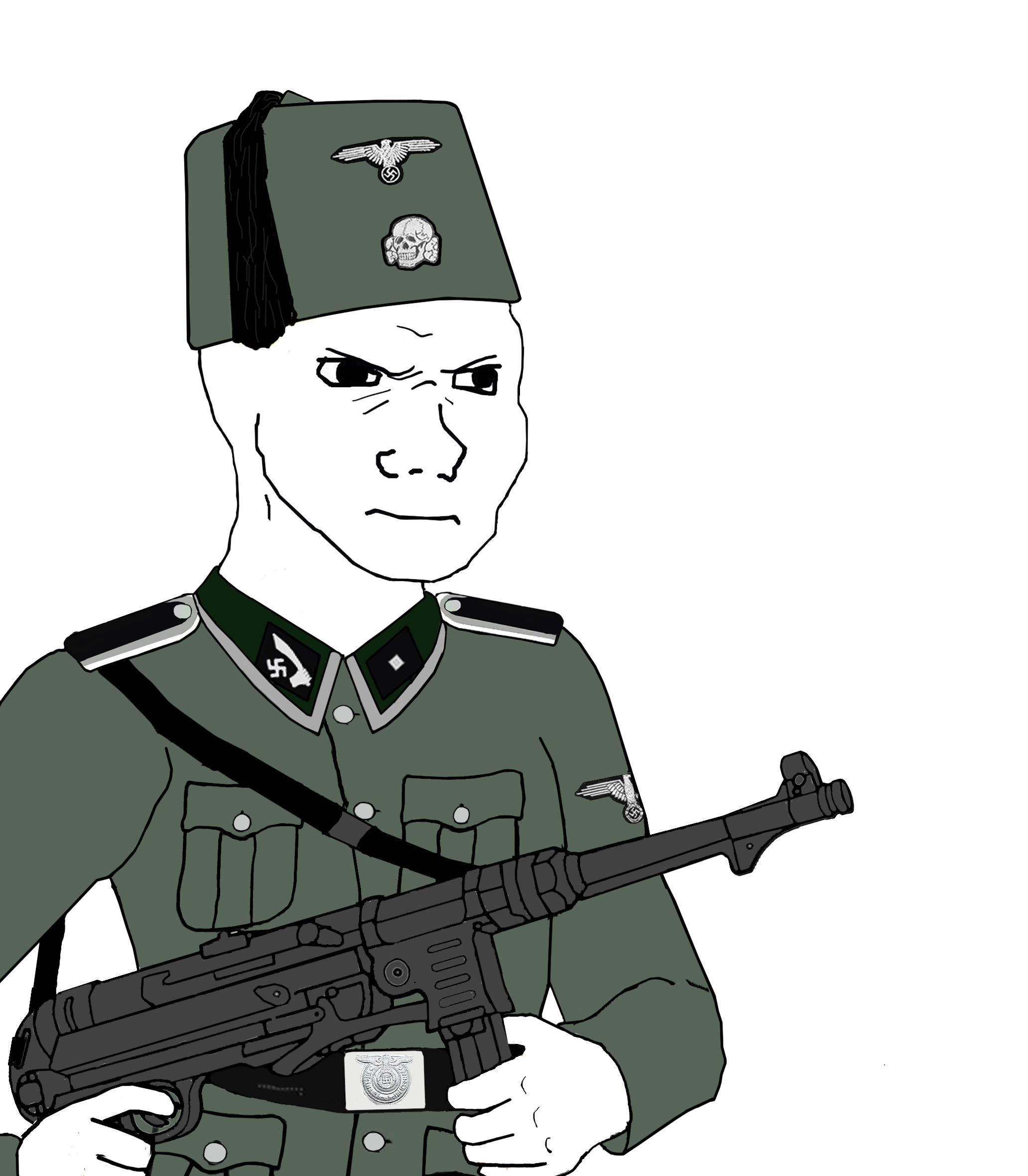 wojak serves in the 13th waffen ss handschar division in Bosnia | Wojak ...