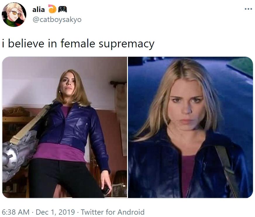 i believe in female supremacy catboysakyo I Believe in Supremacy Know Your Meme