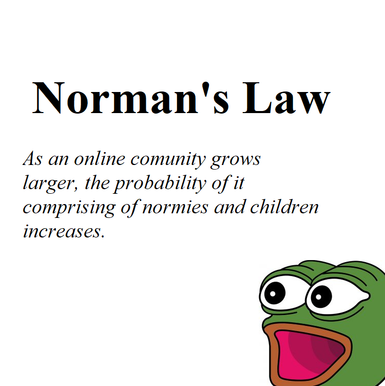 Norman's Law Mutt's Law Know Your Meme