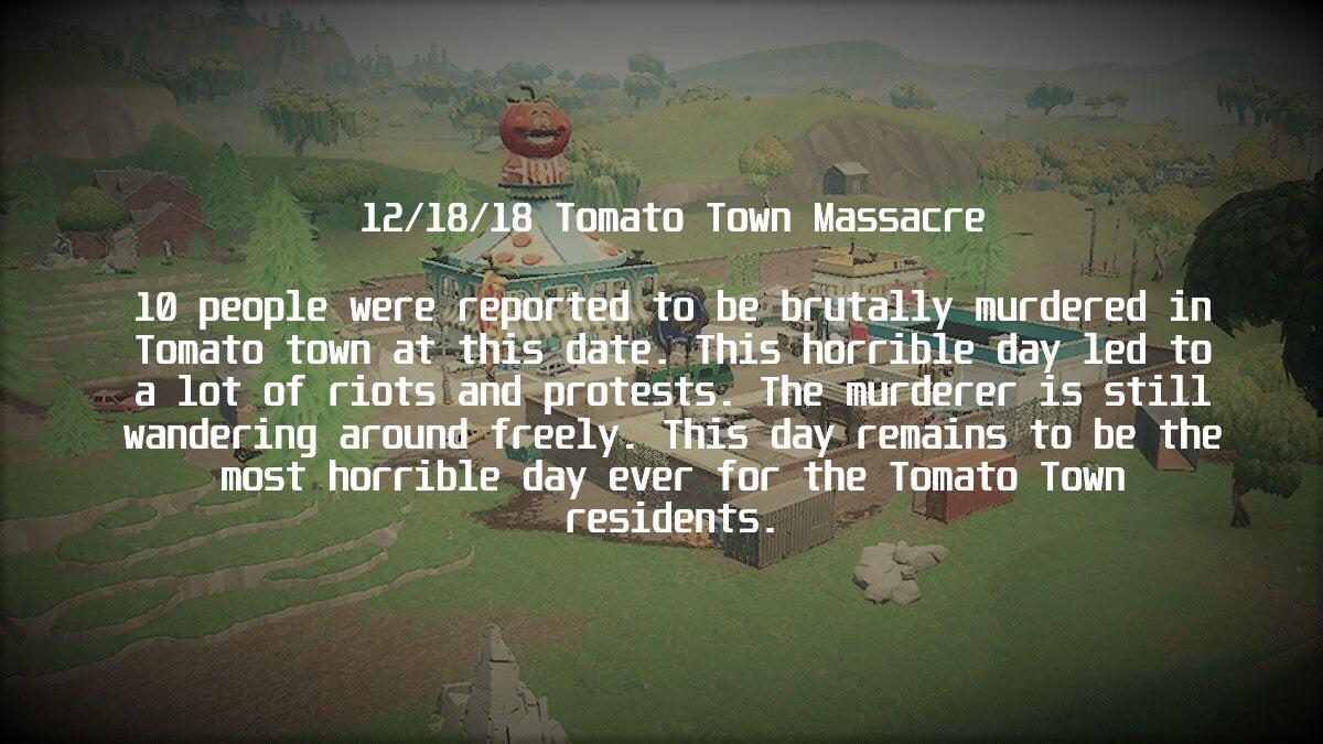 The Horror Tomato Town Massacre Know Your Meme