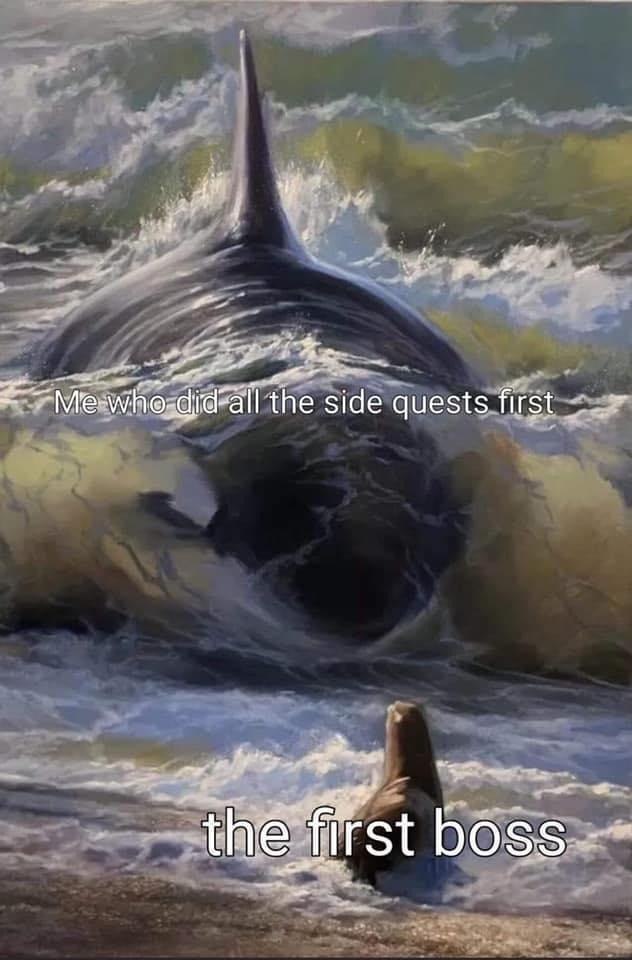 side quests Gaming Know Your Meme
