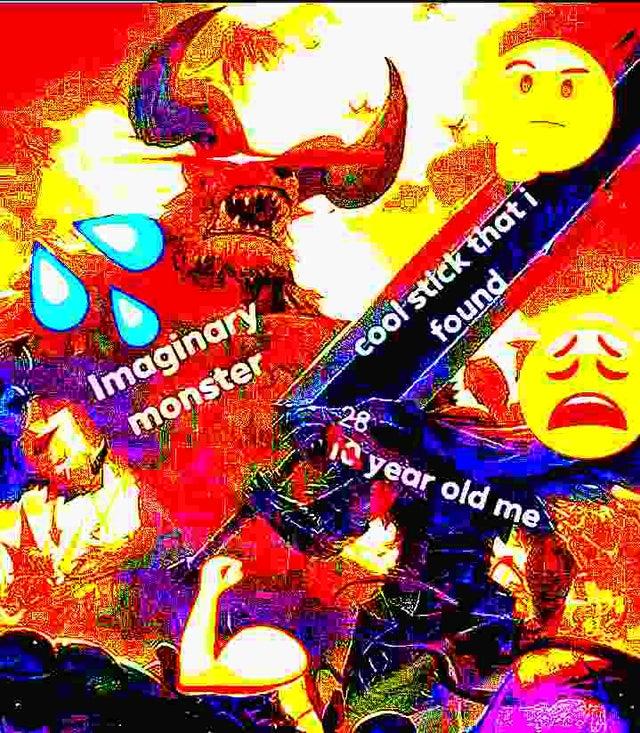 Unreadable Deep Fried Memes Know Your Meme