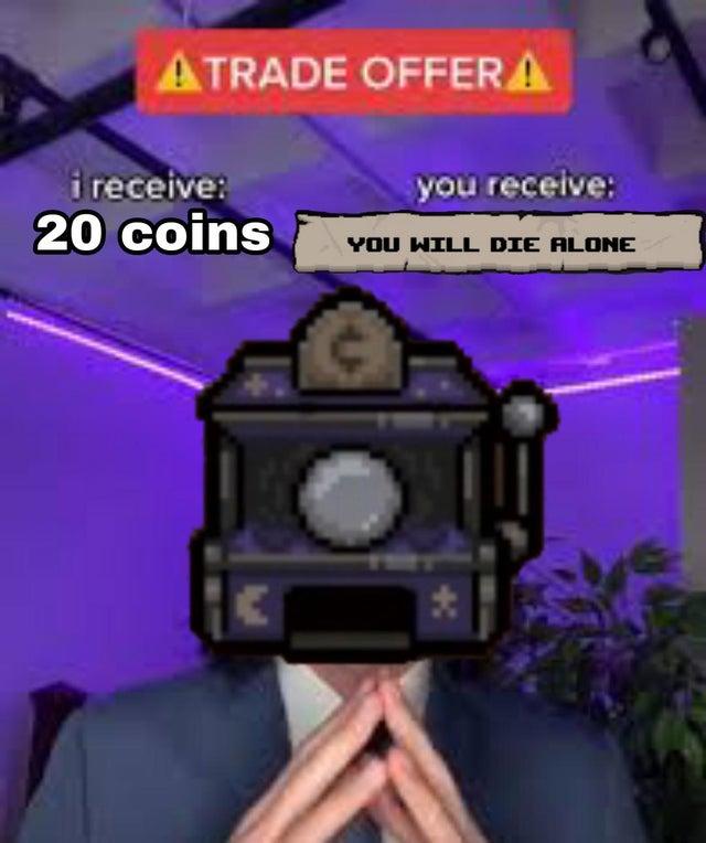 Fortune Teller Trade | The Binding of Isaac | Know Your Meme