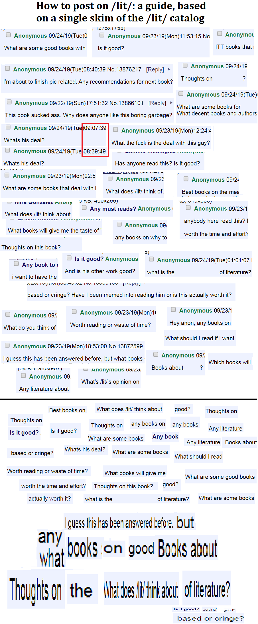 4chan Lit Recommendations