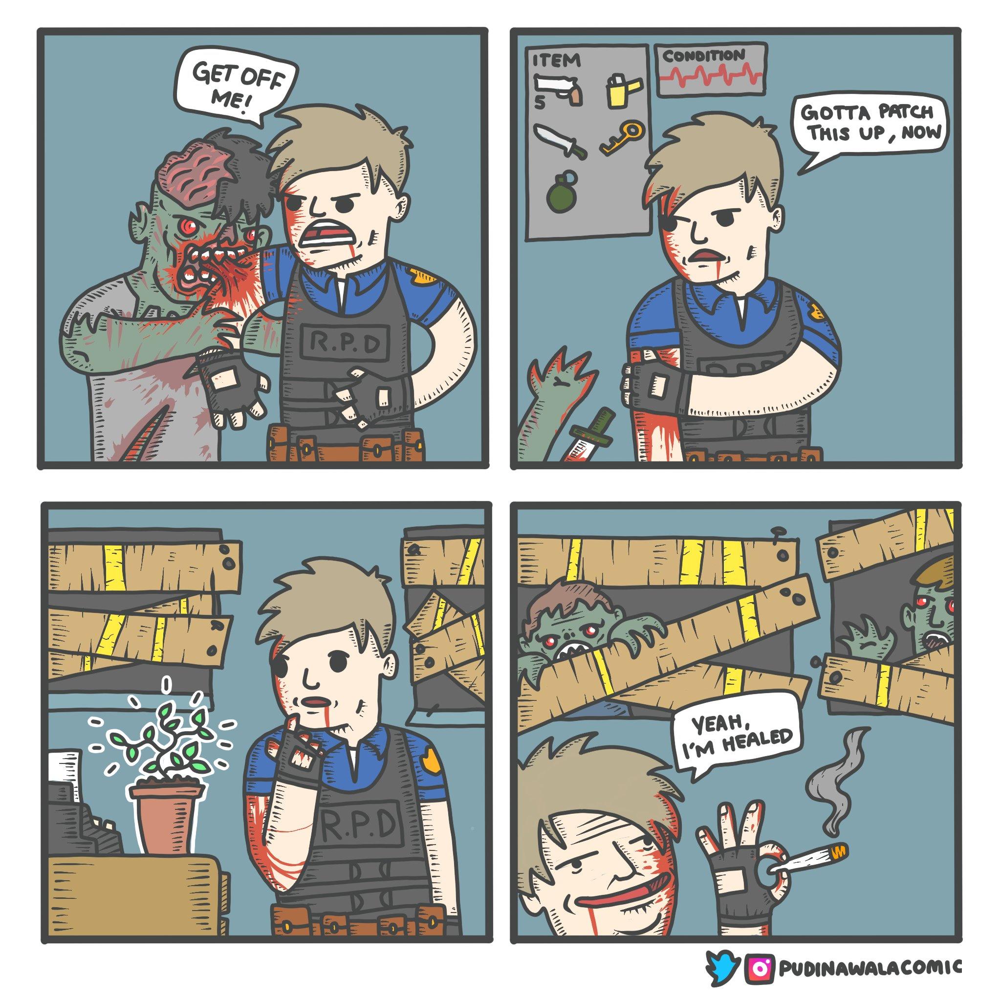 Nature's Medkit | Resident Evil / Biohazard | Know Your Meme