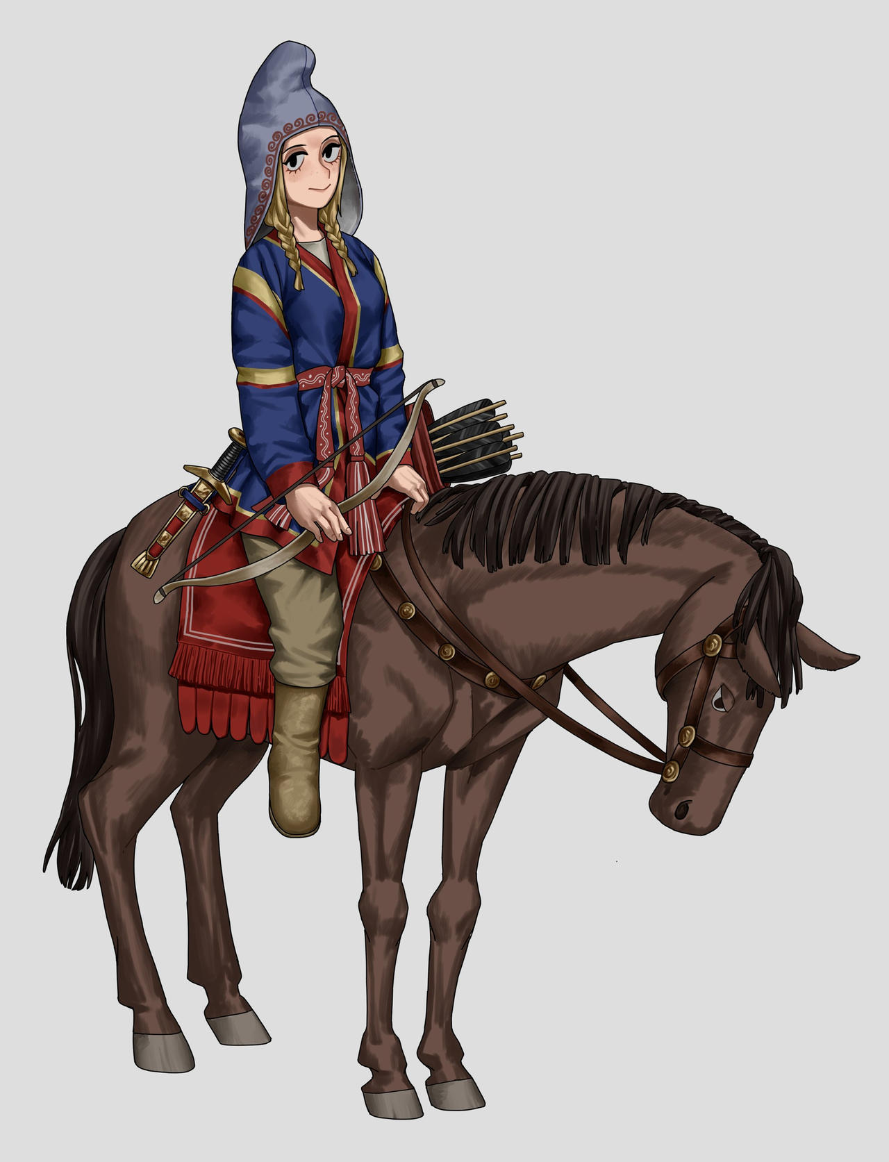 Scythian 'Amazon' Riders by Dvaler 21 | Tomboy | Know Your Meme