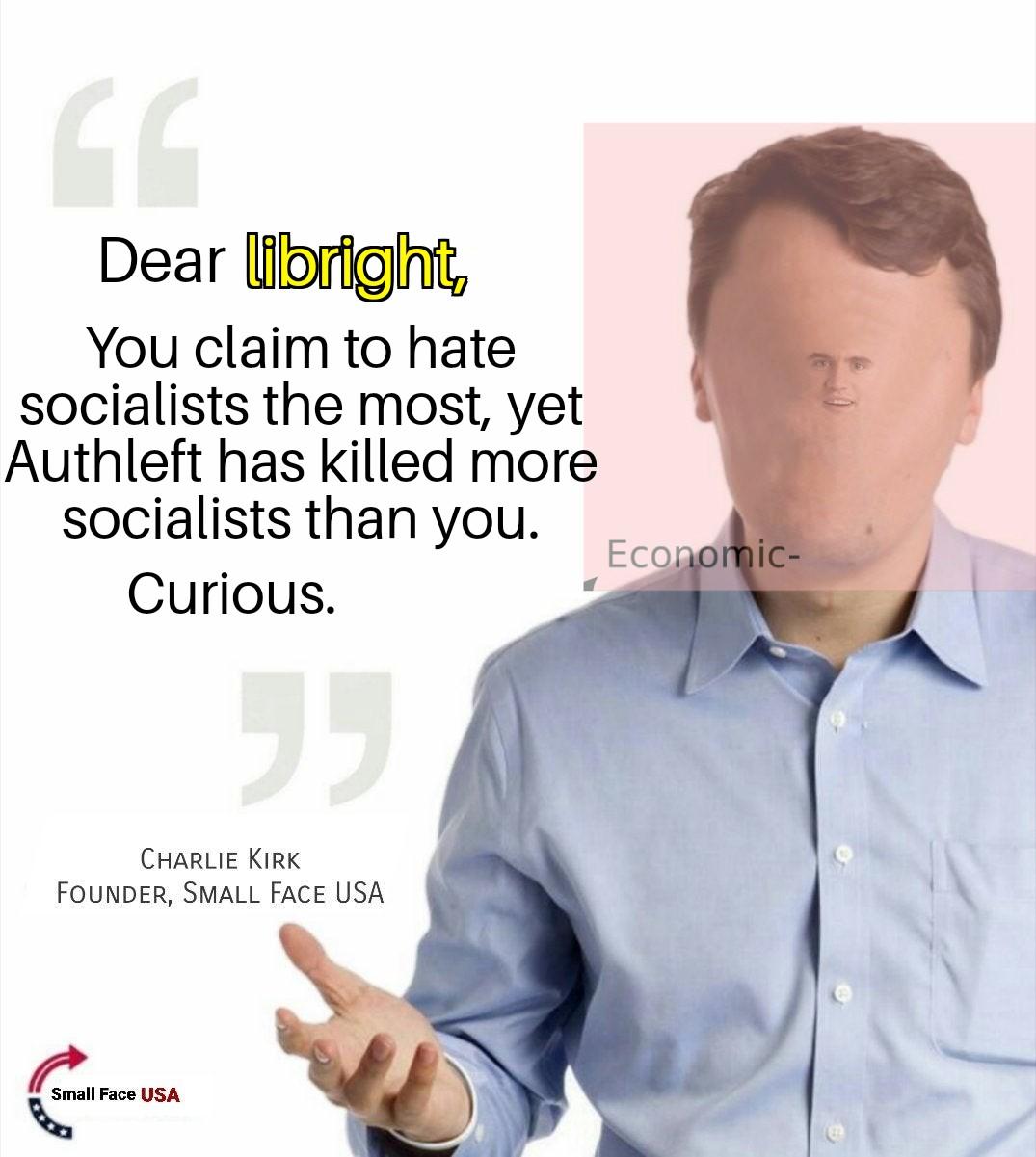 Finally Unedited Charlie Kirk S Face R Politicalcompassmemes Political Compass Know Your Meme