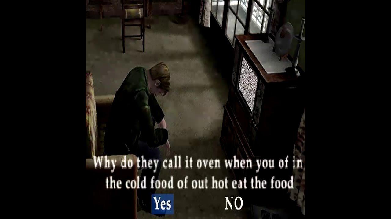 Silent Hill 2 Why Do They Call It Oven? Know Your Meme