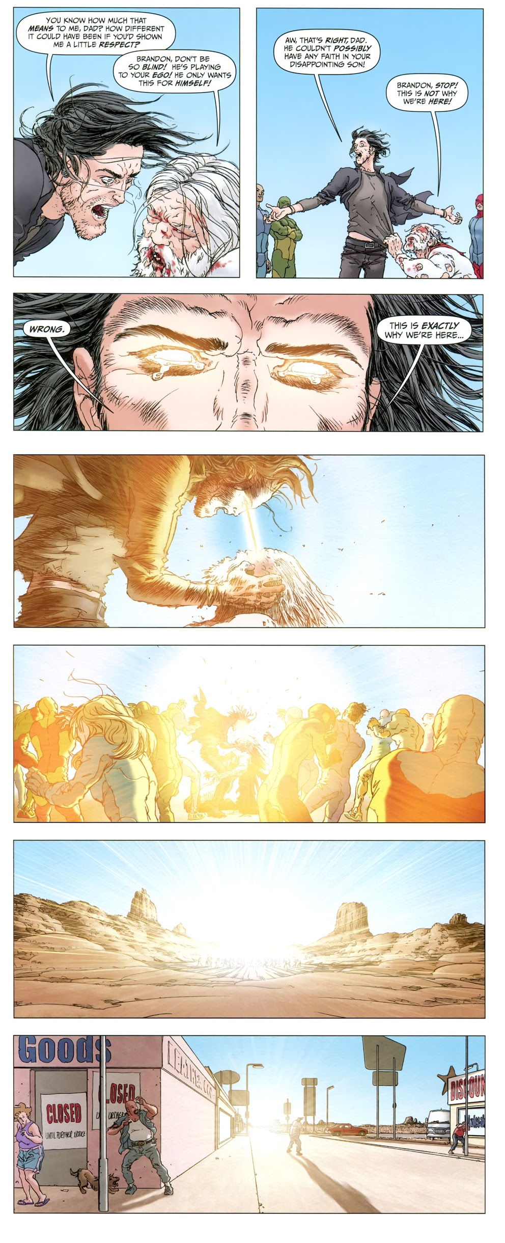 Stop my invincible son No seriously