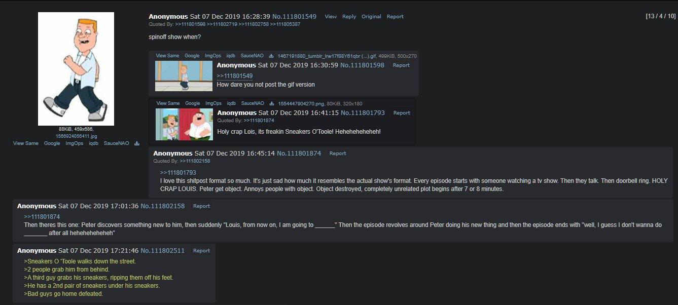 Spinoff O'Toole Sneakers O'Toole Know Your Meme