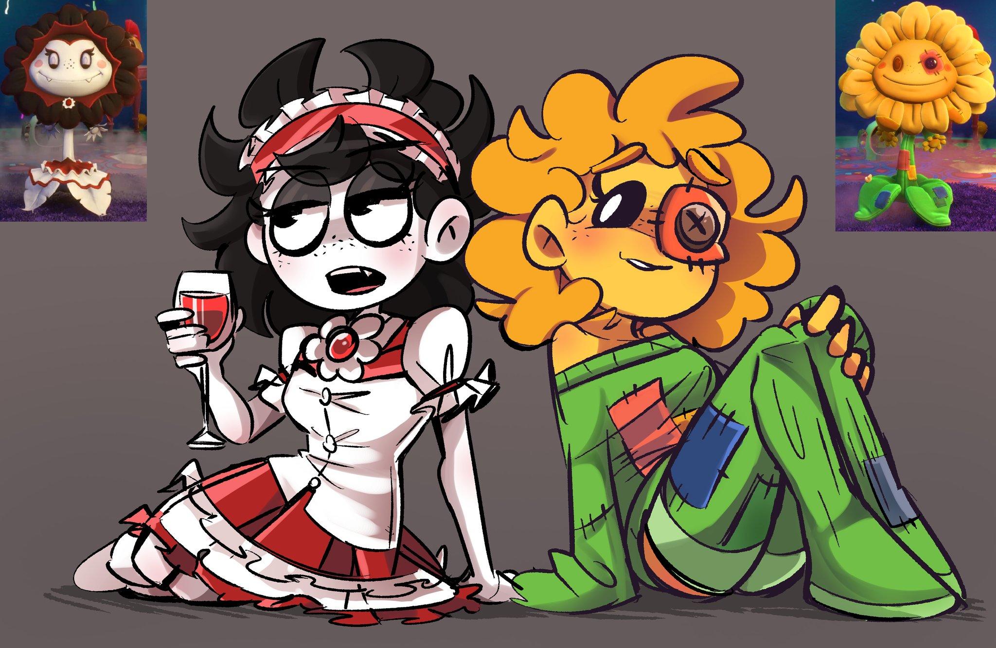 More sunflowers | Gijinka / Moe Anthropomorphism | Know Your Meme