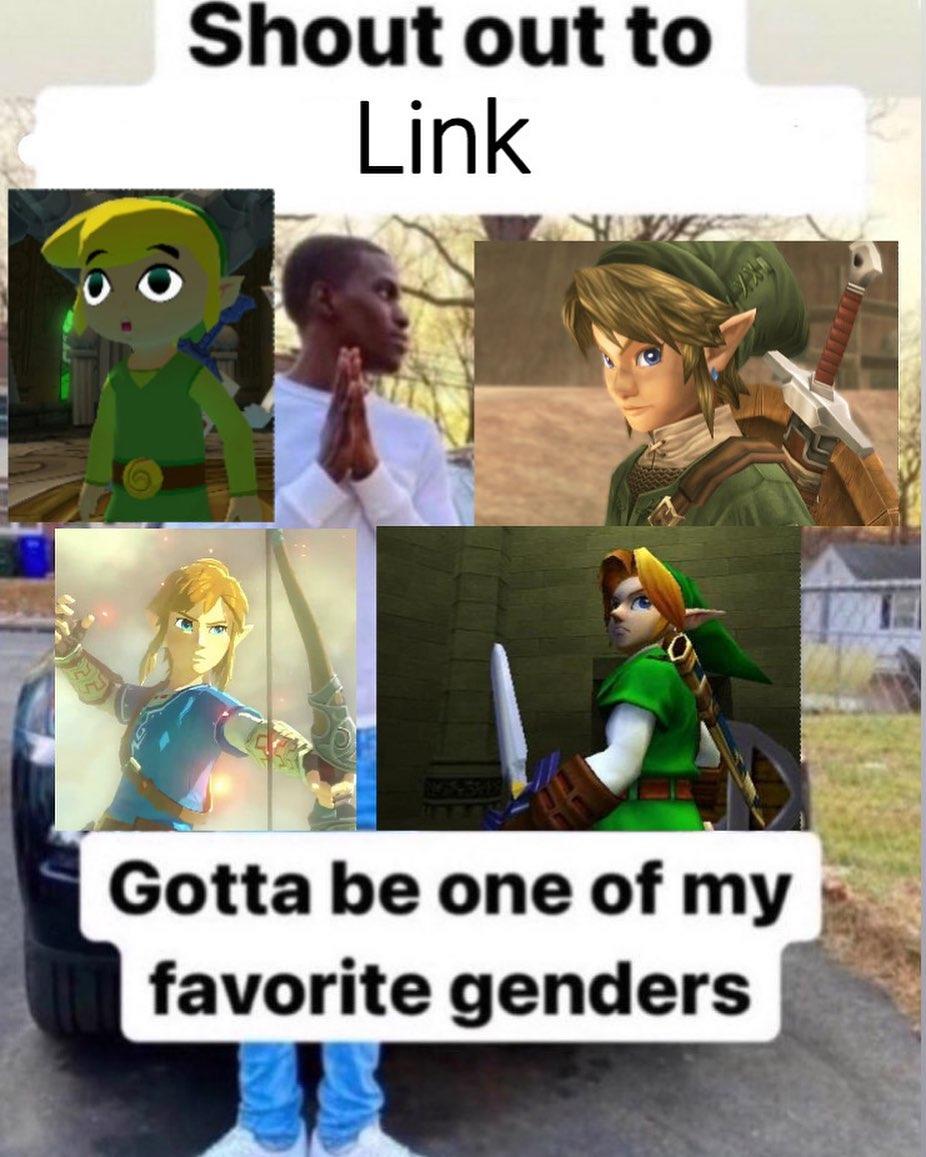 I Identify As N64 Link Gotta Be One Of My Favorite Genders Know Your Meme