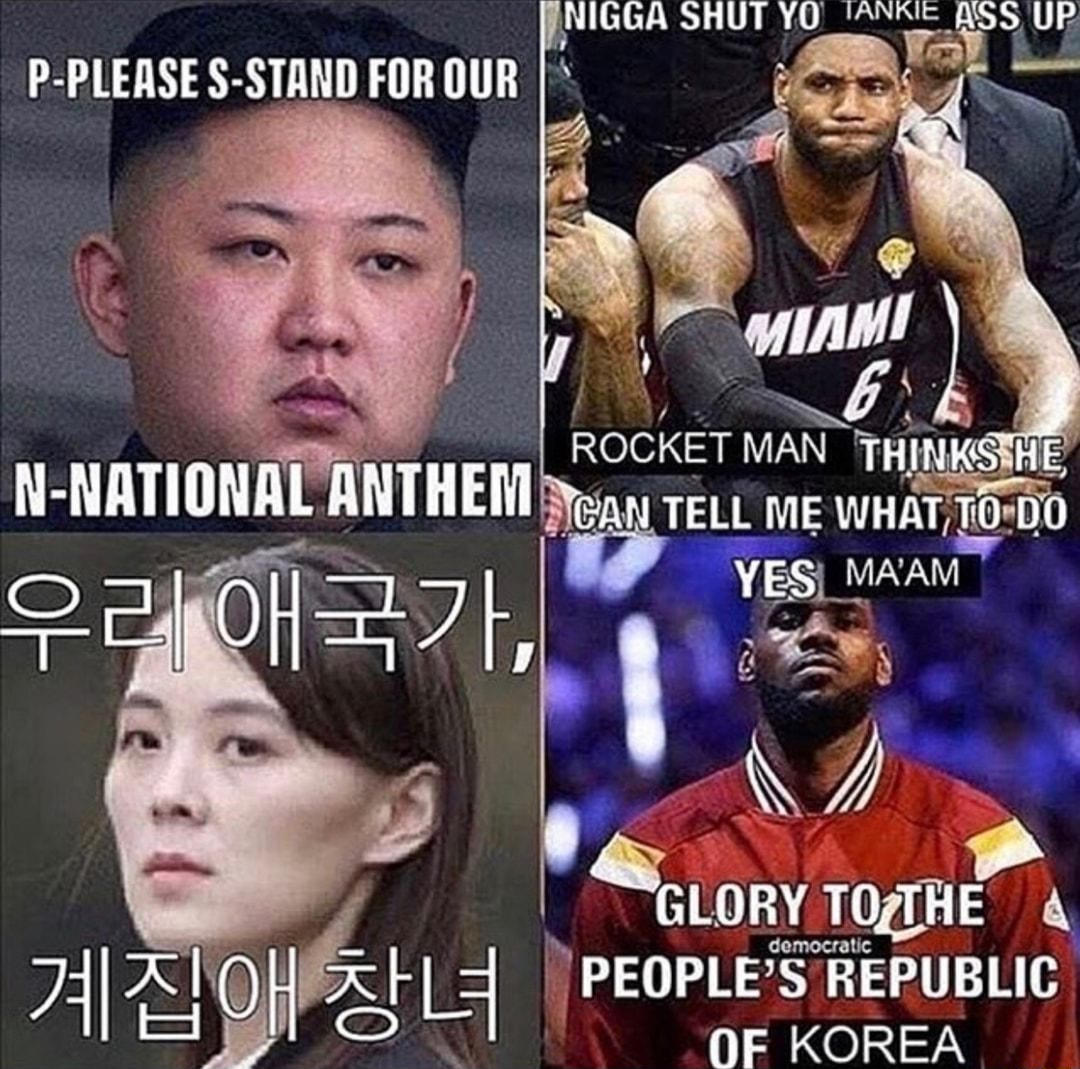 Yes Ma'am Glory to the Democratic People's Republic of North Korea