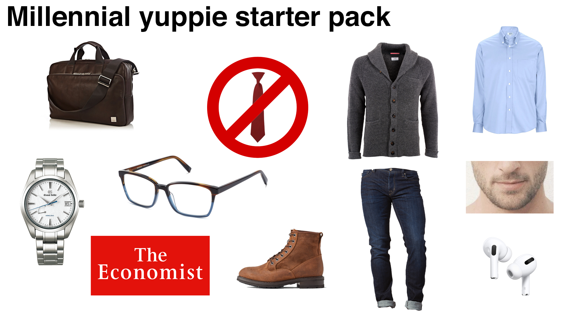 Millennial yuppie starter pack /r/starterpacks Starter Packs Know