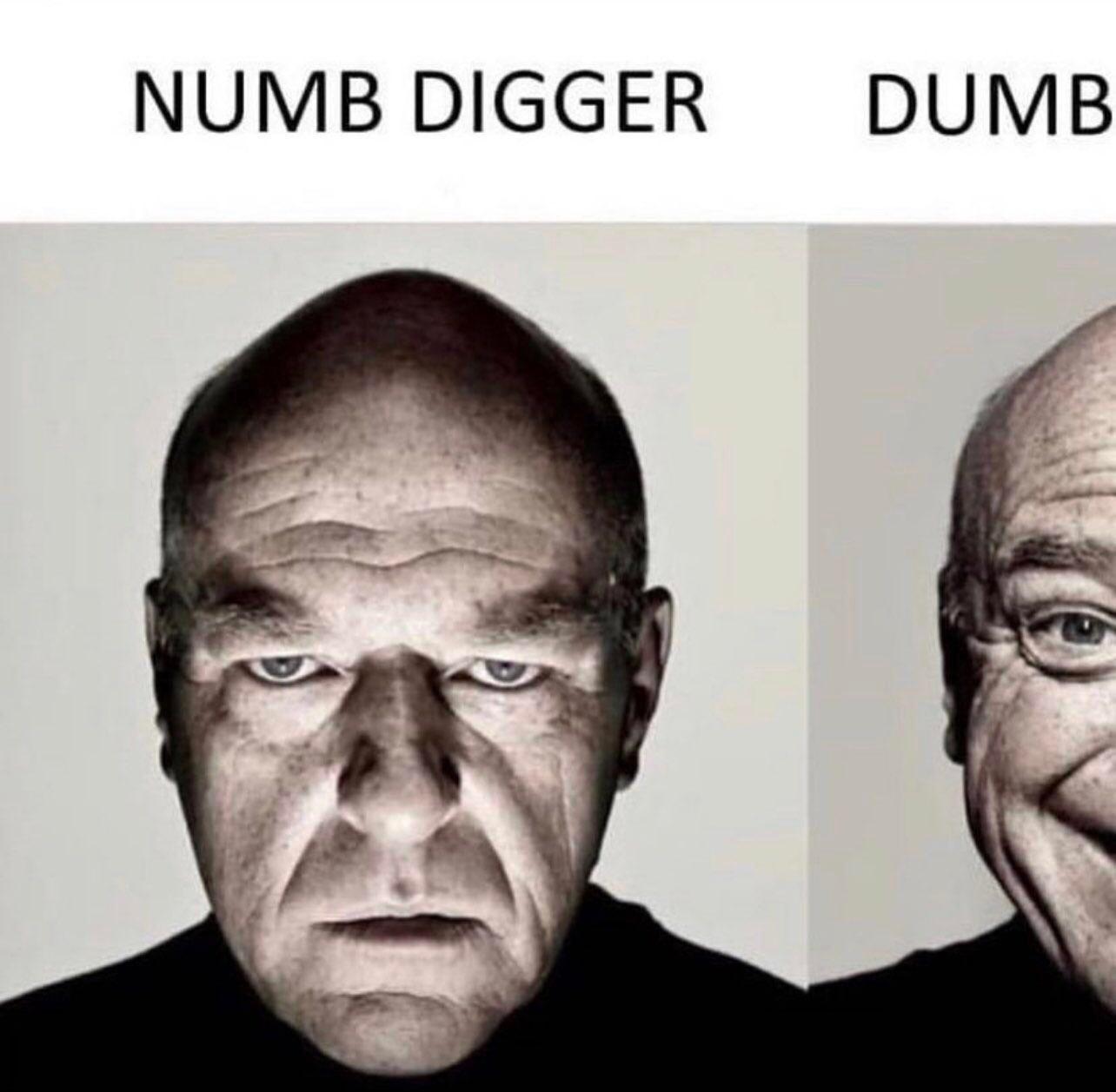 NUMB DIGGER Dean Norris Reaction Know Your Meme