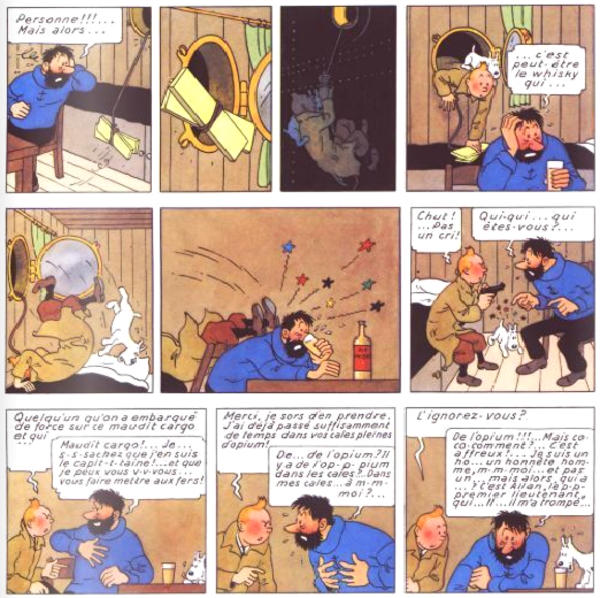 What A Week Huh Original Panel French From The Crab With The Golden Claws What A Week Huh Know Your Meme