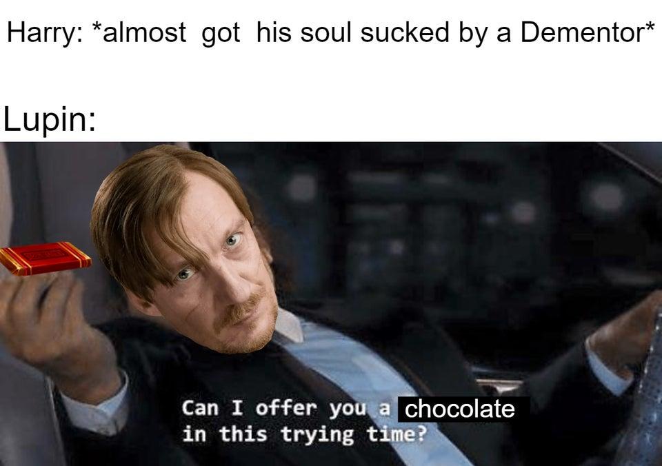 Lupin's Chocolate | Harry Potter | Know Your Meme