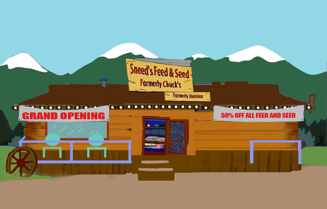 Sneed Park (1) Sneed's Feed and Seed Know Your Meme